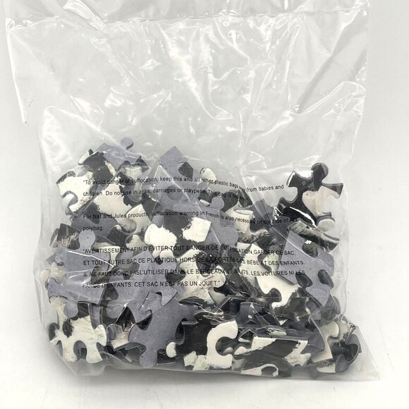 Artlifting Jigsaw Puzzle By Demdaco 120 Pieces Off-White Black 8"x10" Linda King - Picture 5 of 9